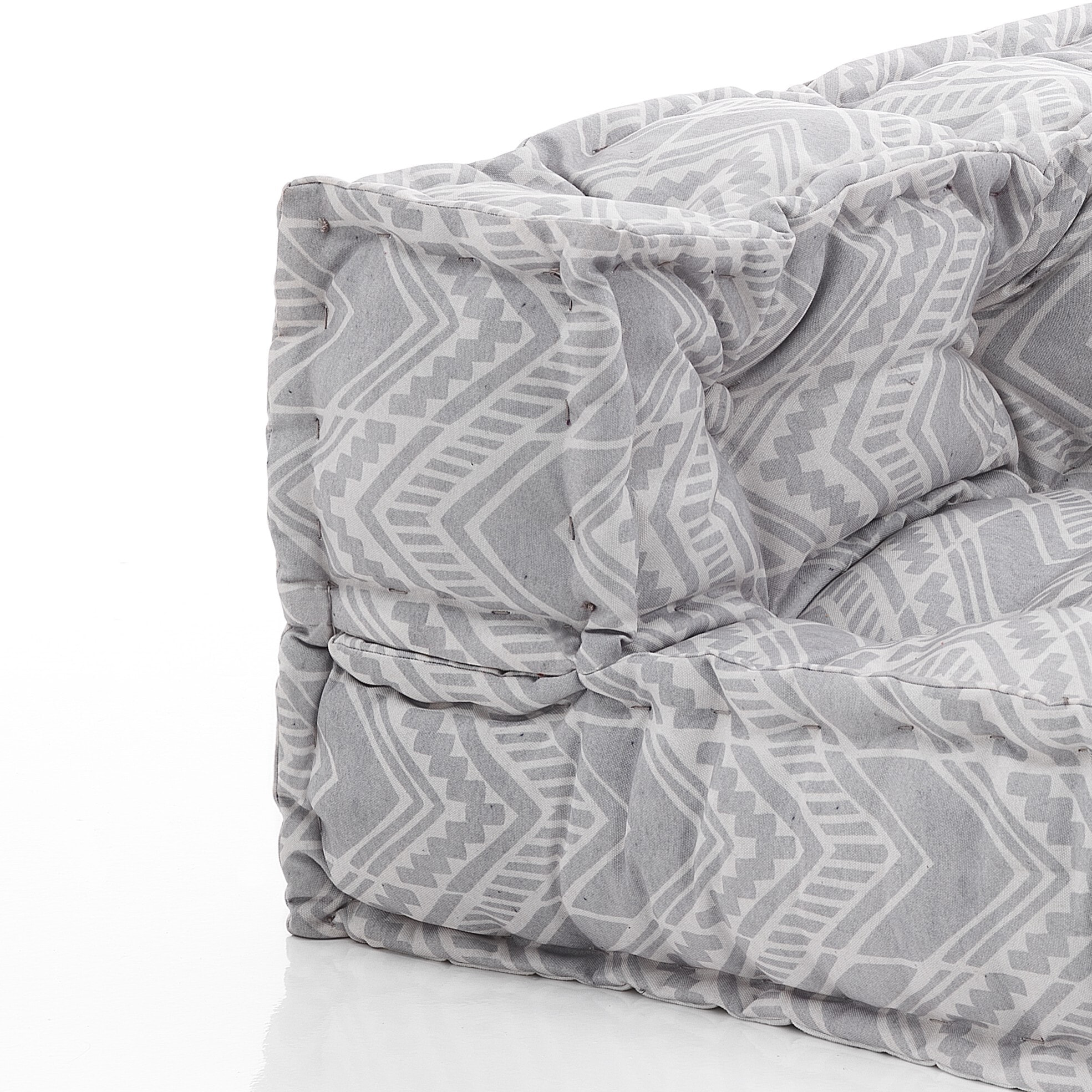 ORESTELUCHETTA Elemento centrale OUTDOOR IKAT GREY