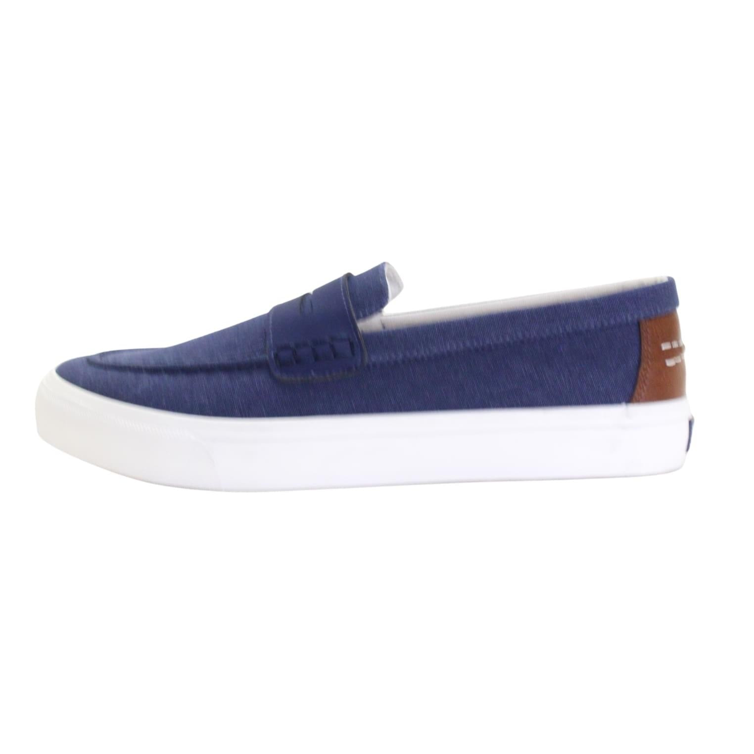 Scarpe da barca Docksteps blu navy in tessuto