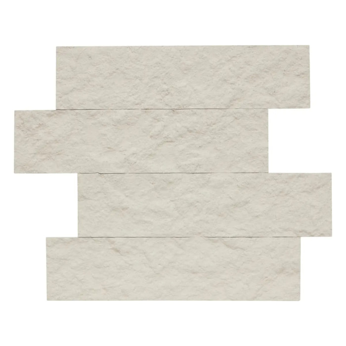 Stickers muraux effet pierre Cary beige 30x38cm