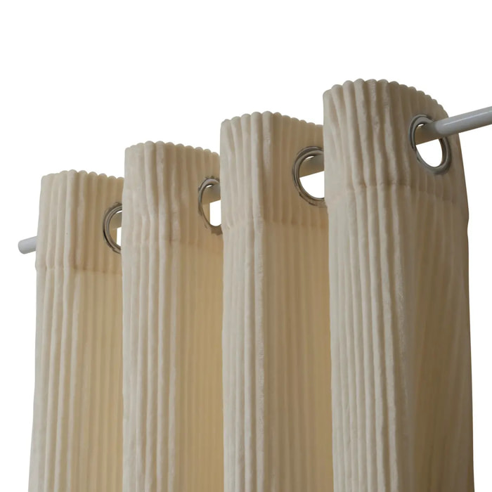 Rideau Arum ivoire 140x260cm