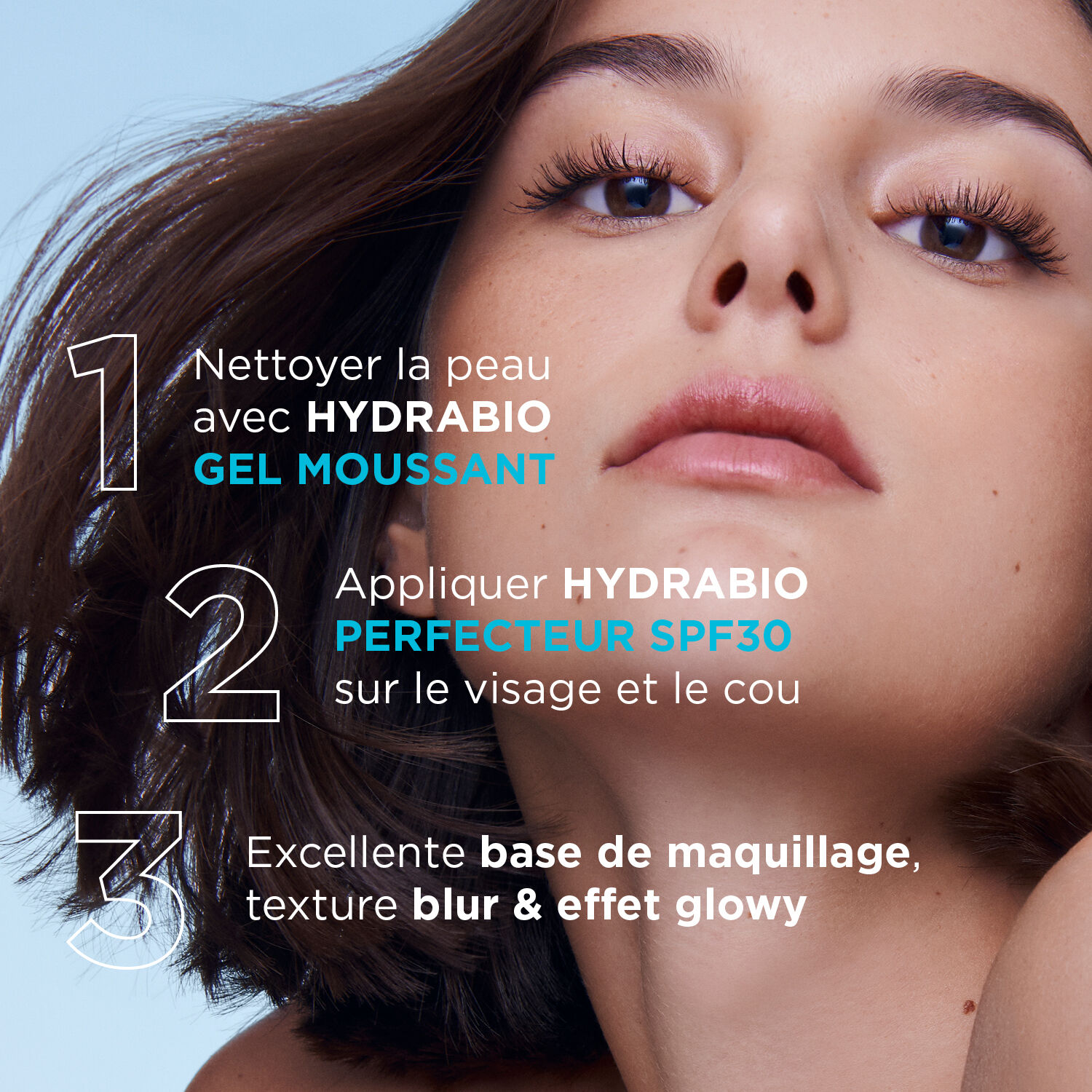 Hydrabio - Fluide lumière hydratant 72h - SPF30 40 ml