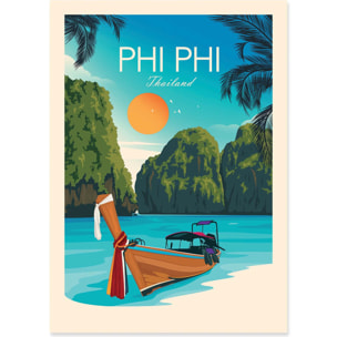 Affiche - Phi Phi Thailand - Studio Inception