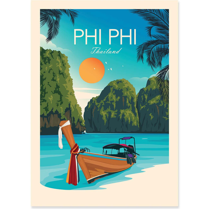 Affiche - Phi Phi Thailand - Studio Inception