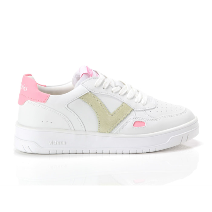 Sneakers Victoria Victoria Rosa Bianco