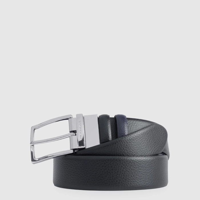 Piquadro Cintura reversibile in pelle