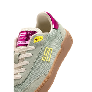 Zapatillas Deportivas Mujer Rebel Mesh Flag Caqui