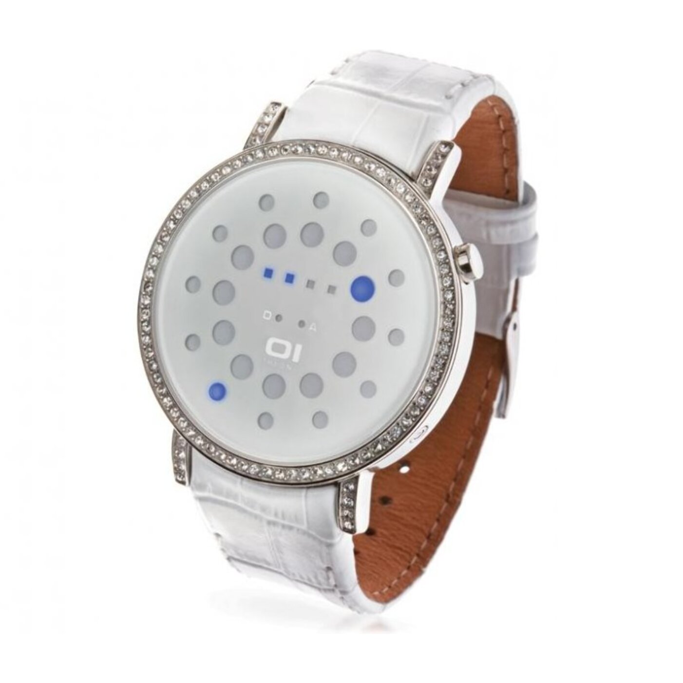 Reloj The One ORS504B1 Unisex Binario Cuarzo con Correa de Piel