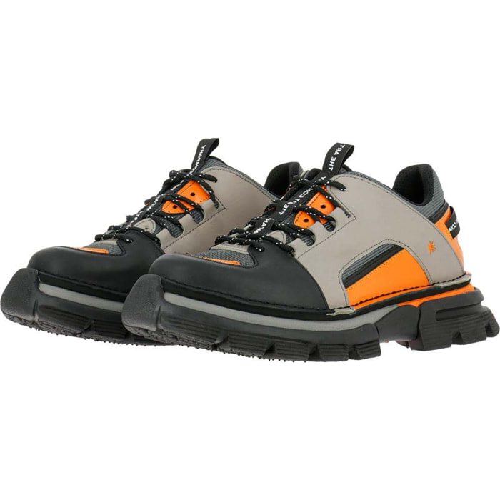 Zapatillas 1650 MULTI LEATHER GREY-ORANGE / ART CORE 1 color Grey-orange