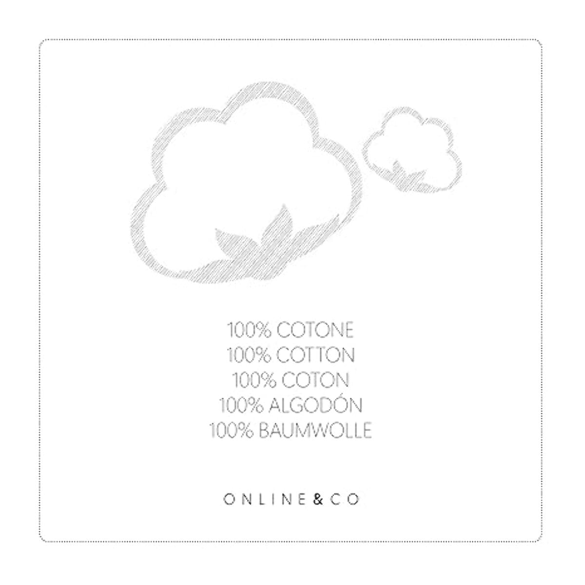 Intrecci - Set Copripiumino, 100% Flanella di Cotone, Morbido e Caldo, Sacco Copripiumino 1 Federa/e, Effetto Tinto in Filo, Double Face, Matrimoniale