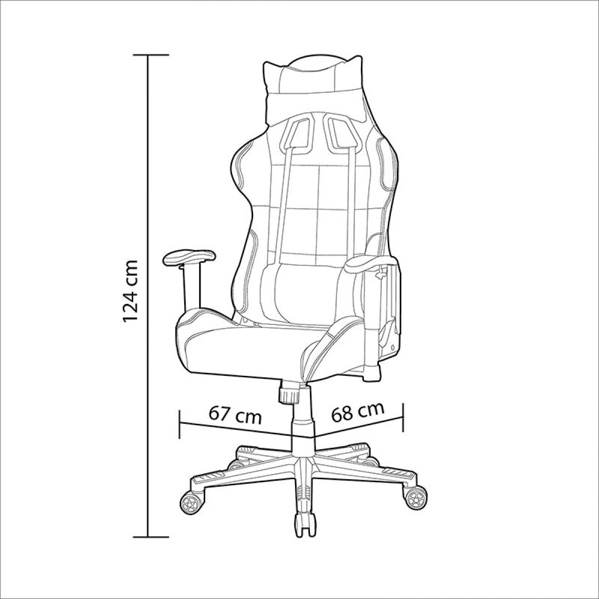 Silla gaming Silverstone Negro - Turquesa Silverstone