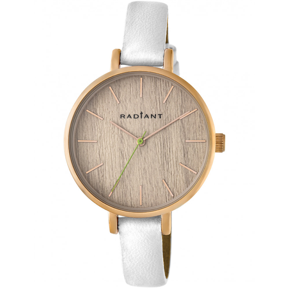 Reloj Radiant RA430601 Mujer Analogico Cuarzo con Correa de Piel