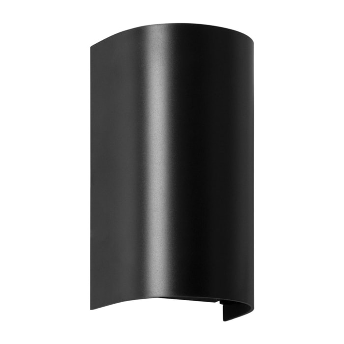 FORLIGHT Foix - Aplique de Pared Exterior GU10 para Jardín y Terraza IP65 de Color Negro 110x105