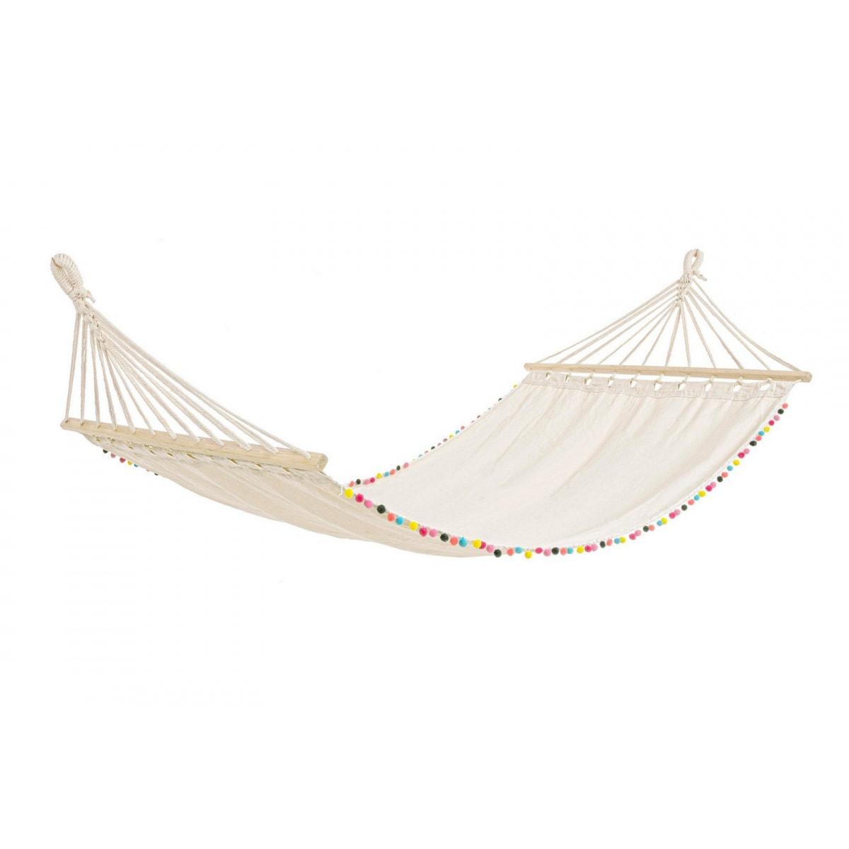 Amaca PON-PON con asta in legno