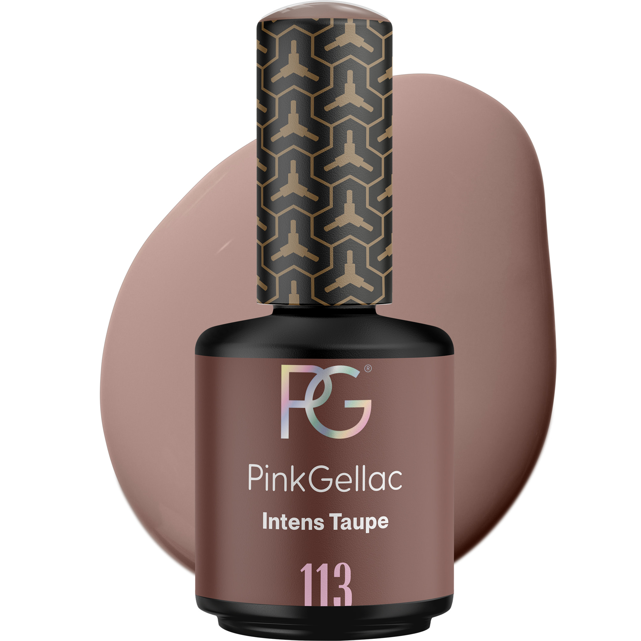 Vernis semi-permanent - 113 Intens Taupe - 15 ml