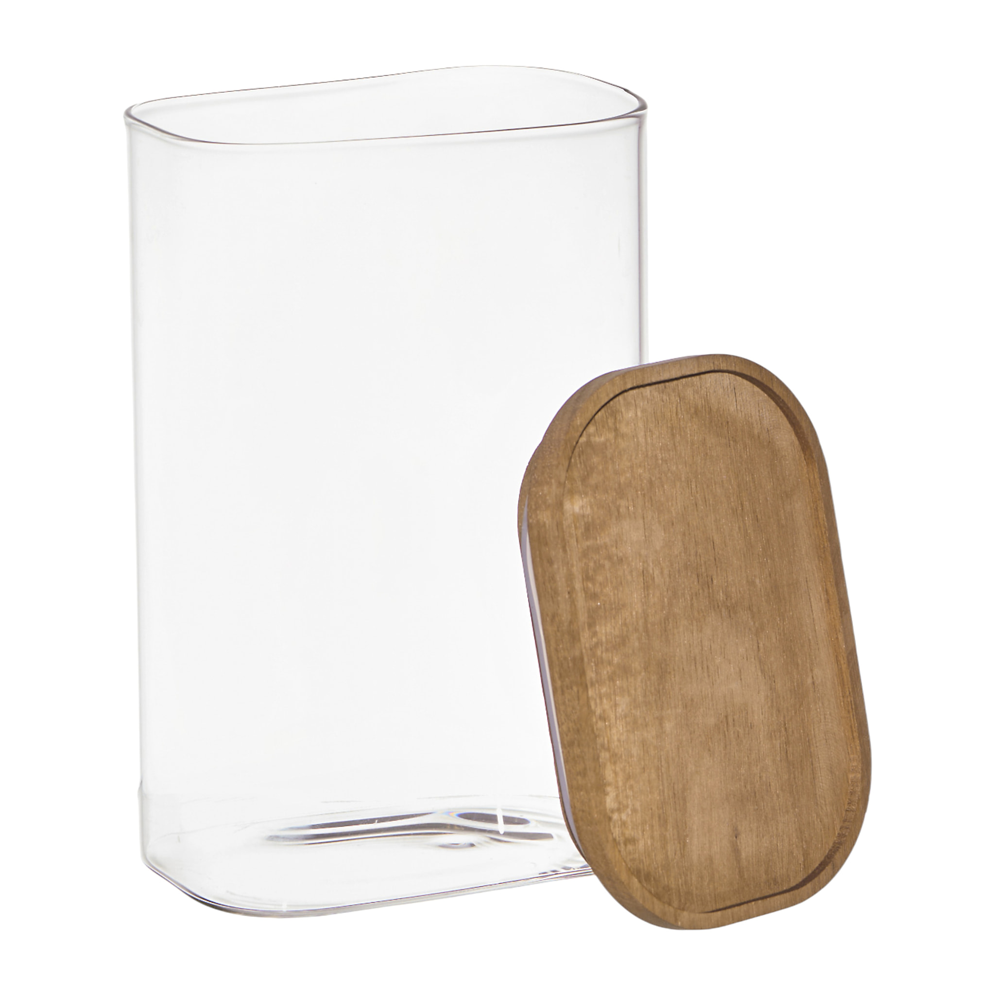 Bocal - HOME DECO FACTORY - HERITAGE - Borosilicate - Empilable - Transparent et marron