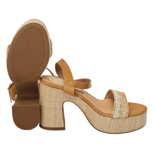 Sandali cinturino - tacco 11,0 cm - plateaux 4,0 cm