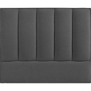 Cabecero de madera tapizado en tela para cama de 90 100x132