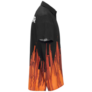 Kappa - Camicie Uomo Nero - Authentic Voyager Kff