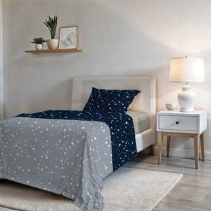 COMPLETO LETTO FASHION, 100% Microfibra, No Stiro - BELLE