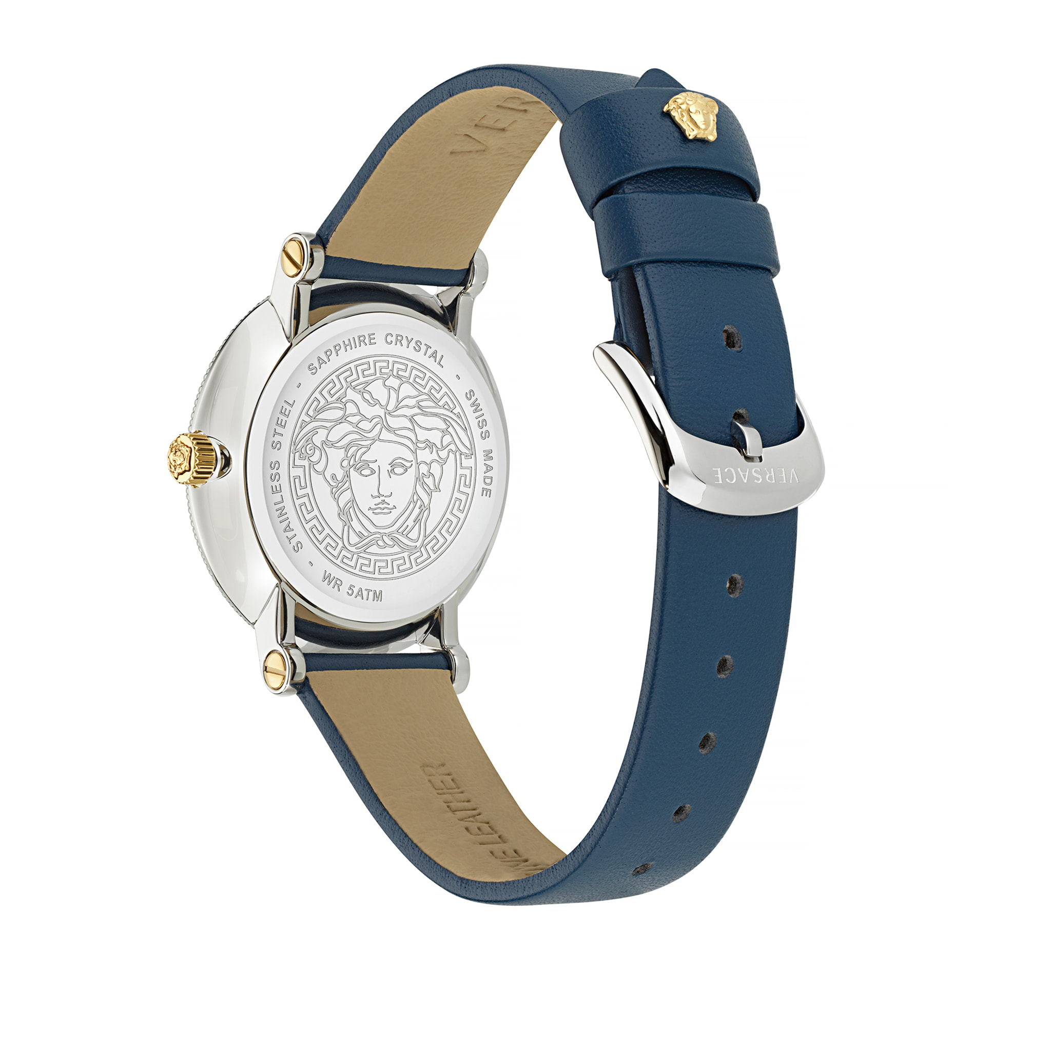 Versace Orologio Analogico Al Quarzo Greca Flourish