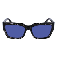 Longchamp - lunettes de soleil - gris - Couleur des verres : bleu - indice solaire : protection UVA