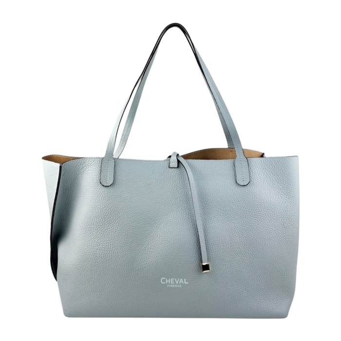 Bolso de hombro Cheval Firenze Clarice Azul Cielo
