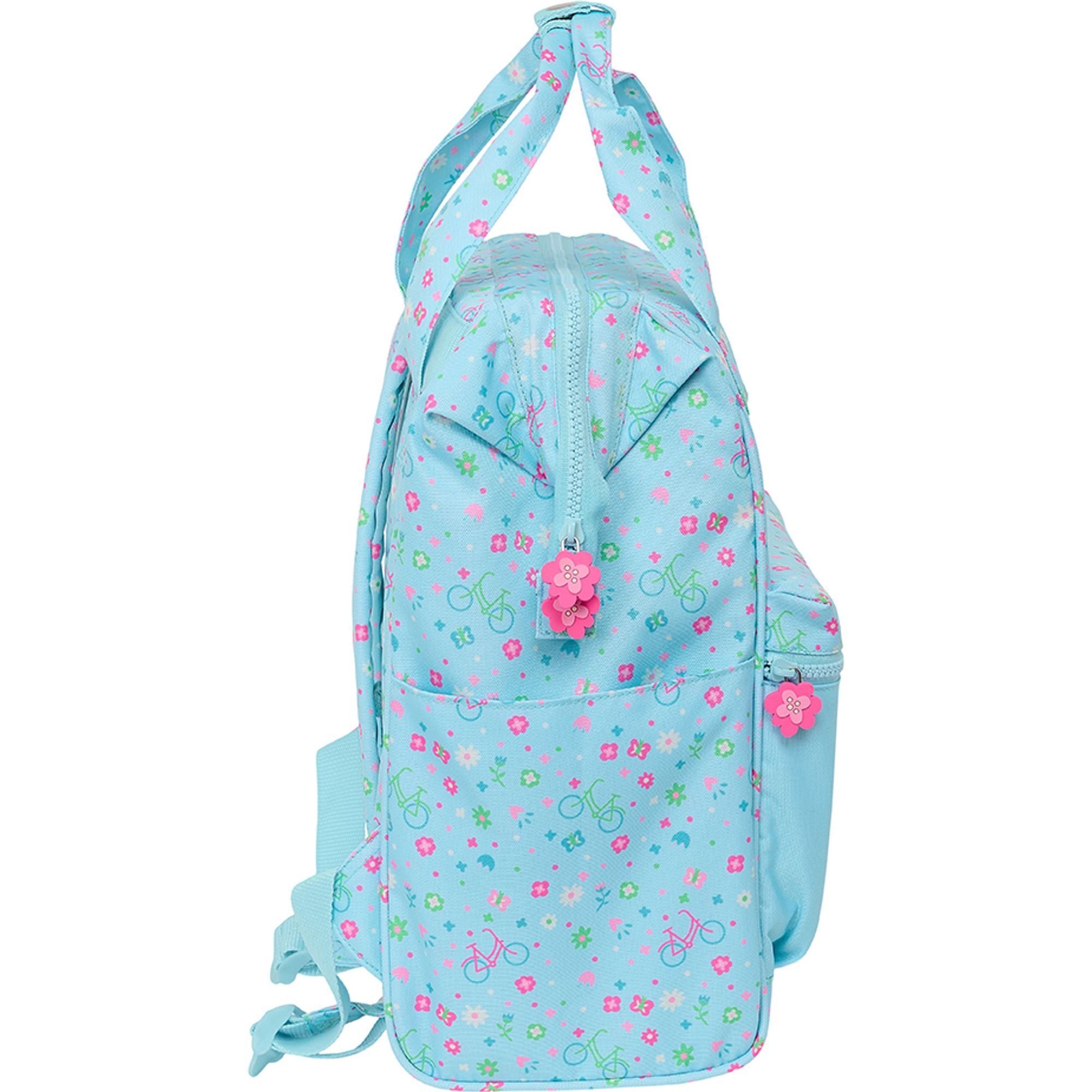 Mochila con asas reci para portatil 13" safta "bicicleta"