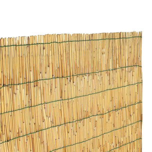 Arella In Canna Cannette In Bamboo Pelato Bambù Naturale Da 5 mm Arelle Canniccio Decorativo Recinzione Stuoia Ombreggiante Frangivista 3 x 5 M