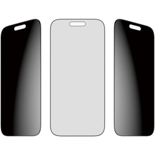 Protège écran PANZERGLASS iPhone 17 Pro verre trempé Privacy