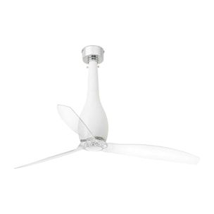 ETERFAN M Ventilateur blanc mat/transparent DC