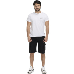 T-shirt da uomo effetto slavato Beach