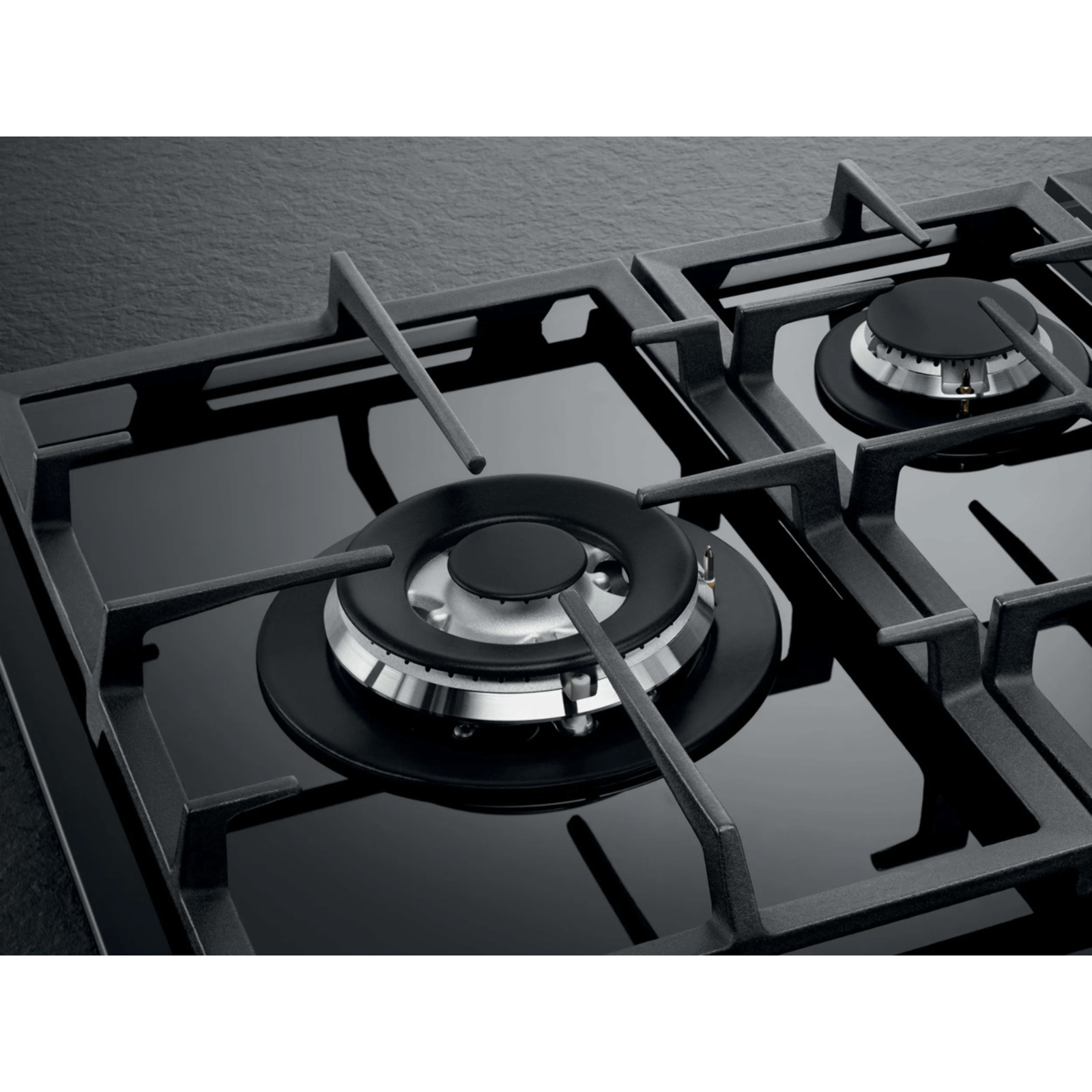 AEG Placa de gas Serie 6000 Gas on Glass de 75 cm HKB75820NB