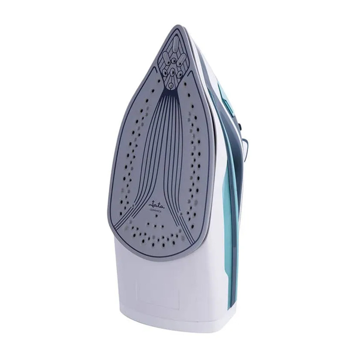 Plancha de vapor JATA PL598C con suela cerámica. Autolimpieza. Antical. 2600 W