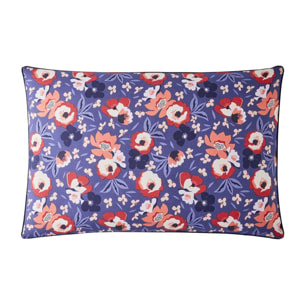 Taie d'oreiller en percale de coton, ALICE, Multicolore