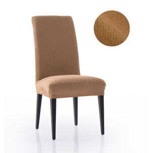 Funda Elástica para silla con RESPALDO pack2 unidades modelo MARCELA