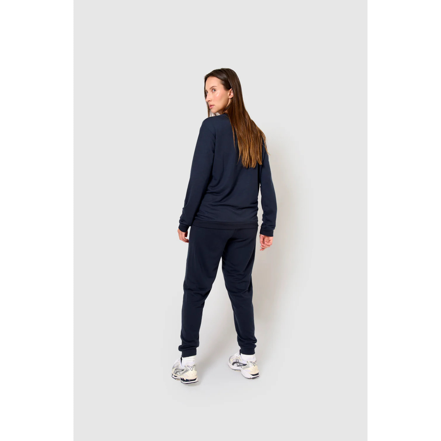Pantalón largo básico deportivo azul marino
