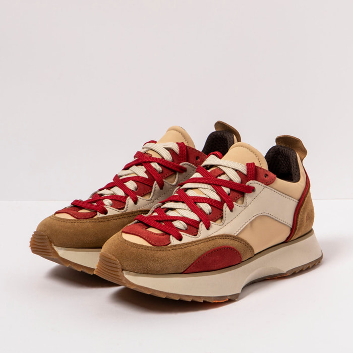 Zapatillas 1781 MULTI LEATHER CAMEL-BEIG/TURIN color Camel-beig