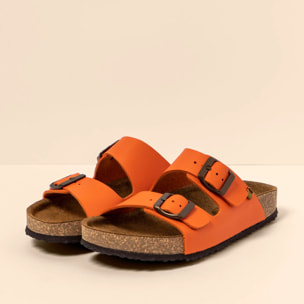 Sandalias NE50 VEGANO ORANGE / WARAJI color Orange