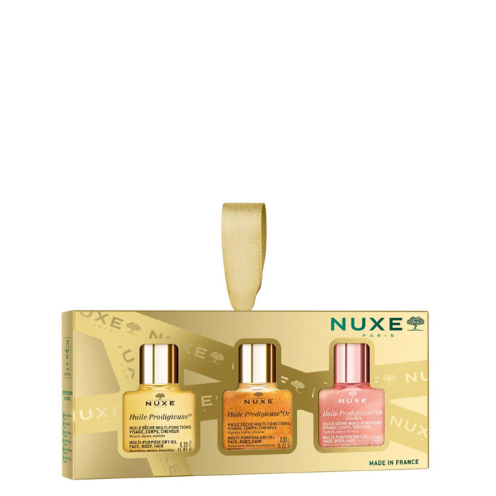 Huile Prodigieuse - Coffret Huile Prodigieuse® Or 10ml + 2 Produits
