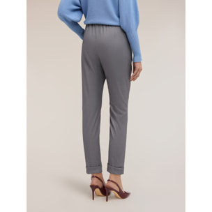 Motivi - Joggers de franela - Gris