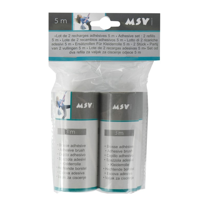Lot de 2 Recharges adhesif vêtement 3M MSV