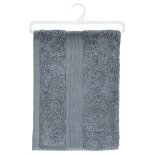 Drap de douche "Essentiel" - coton 450 gr/m² - gris anthracite 70x130 cm