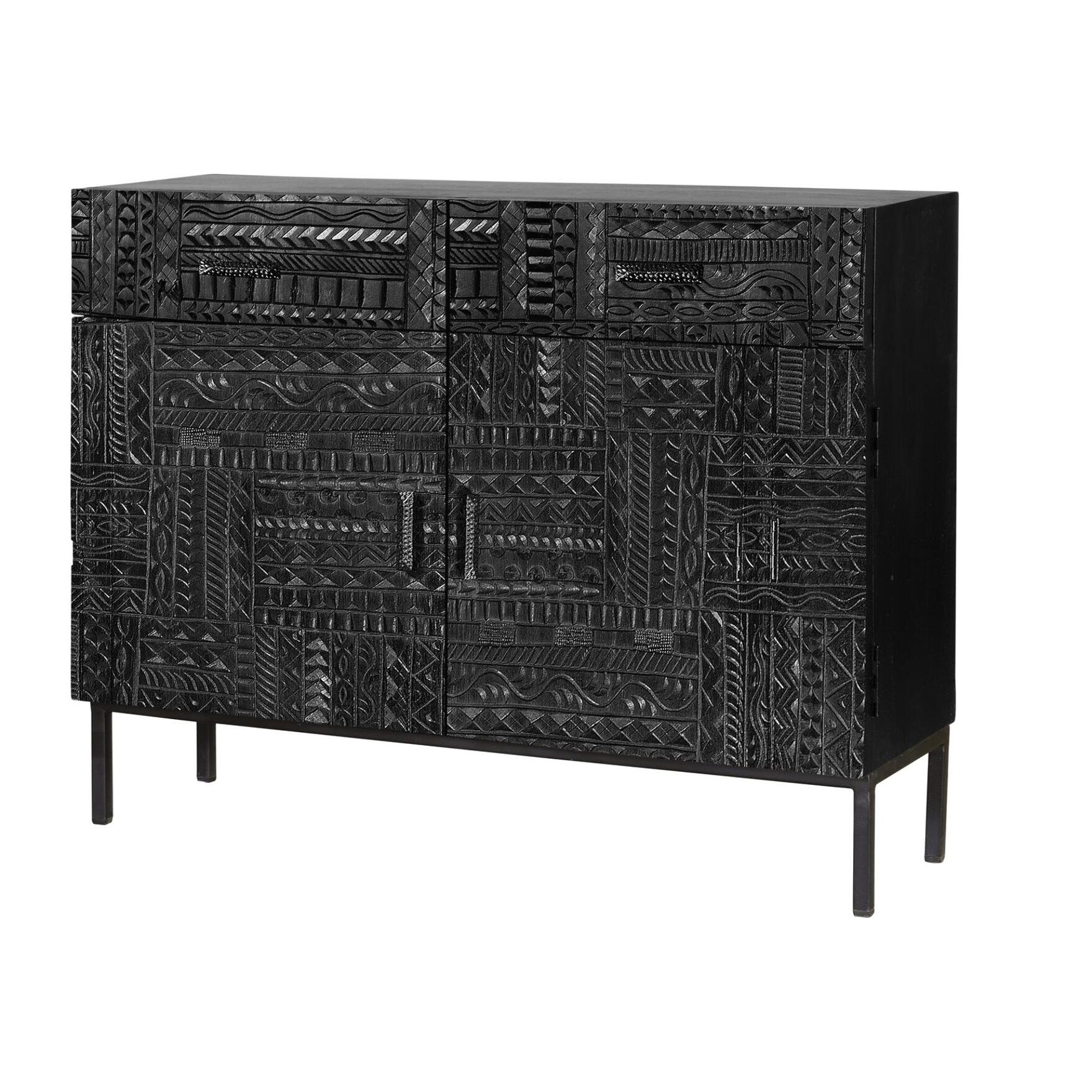 Consola - madera de mango - 77x100x40cm