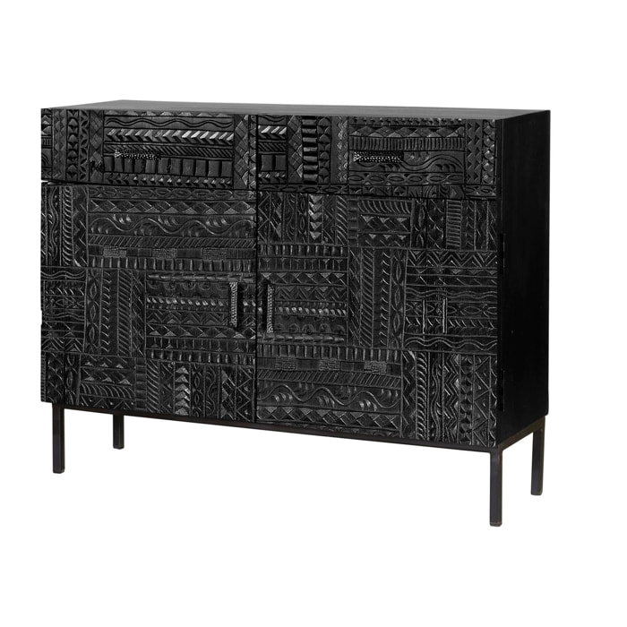 Consola - madera de mango - 77x100x40cm