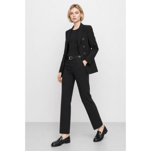Kocca - Pantaloni sartoriali da donna a vita alta con gamba dritta Donna