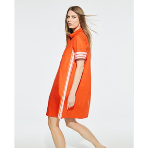 Abito Camicia a Maniche Corte