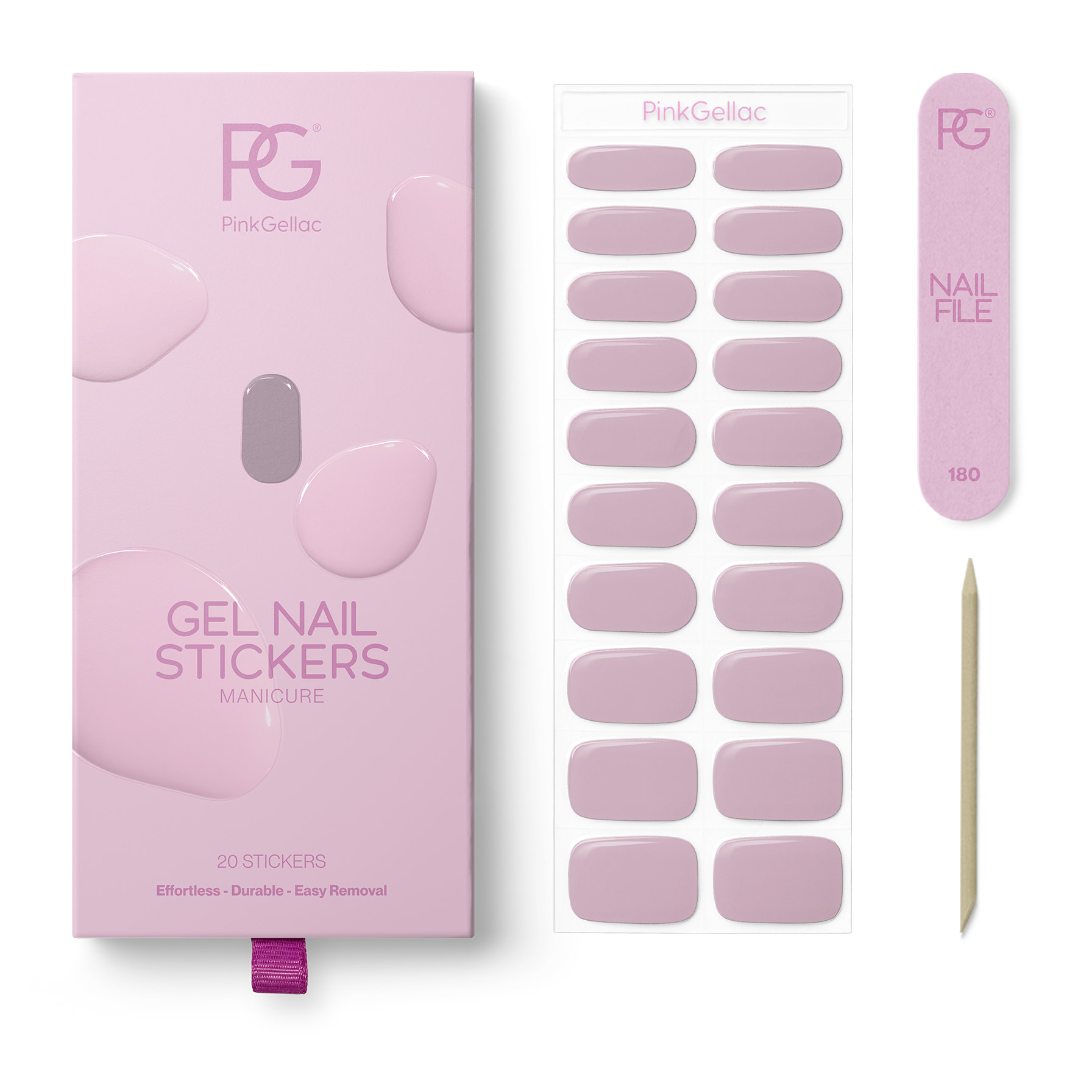 Stickers gel - 0040 Soft Mauve