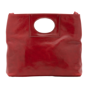 Borsa a tracolla  da donna In Vera pelle Made in Italy 28x33x10 cm