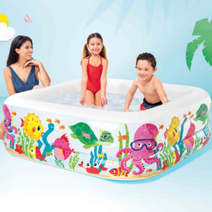 Intex Piscina Acquario, Colori Assortiti, 159x159x50 cm