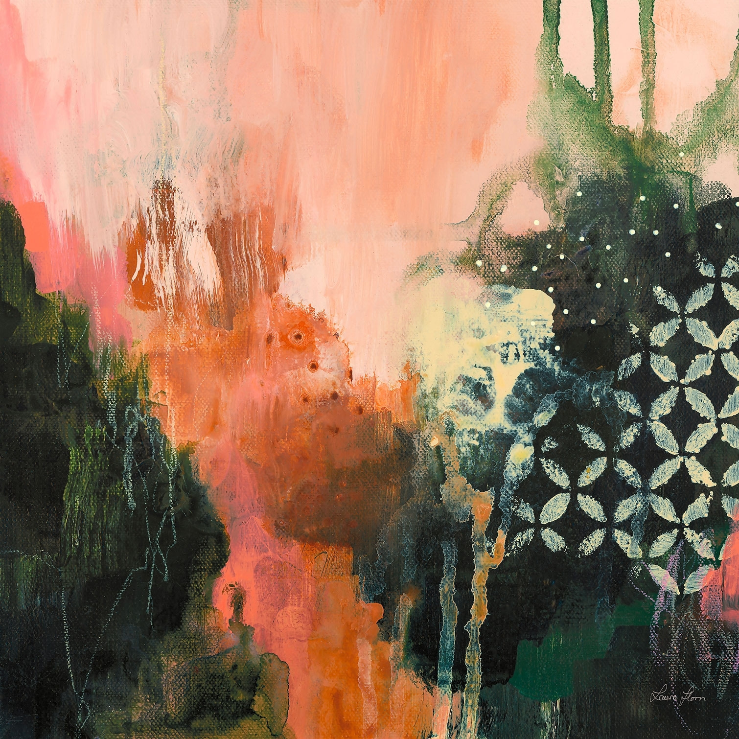 Tableau Tips brush Toile imprimée